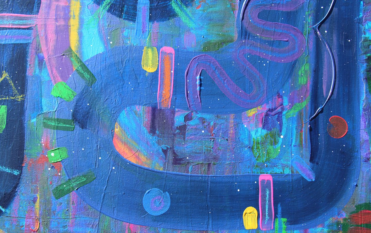 Weg des Bewusstseins Detail von Emilie Csapo Ertl