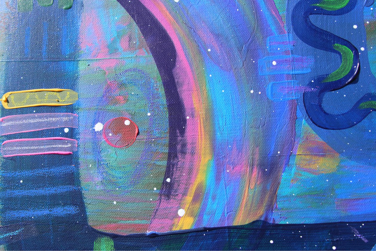 Weg des Bewusstseins Detail von Emilie Csapo Ertl