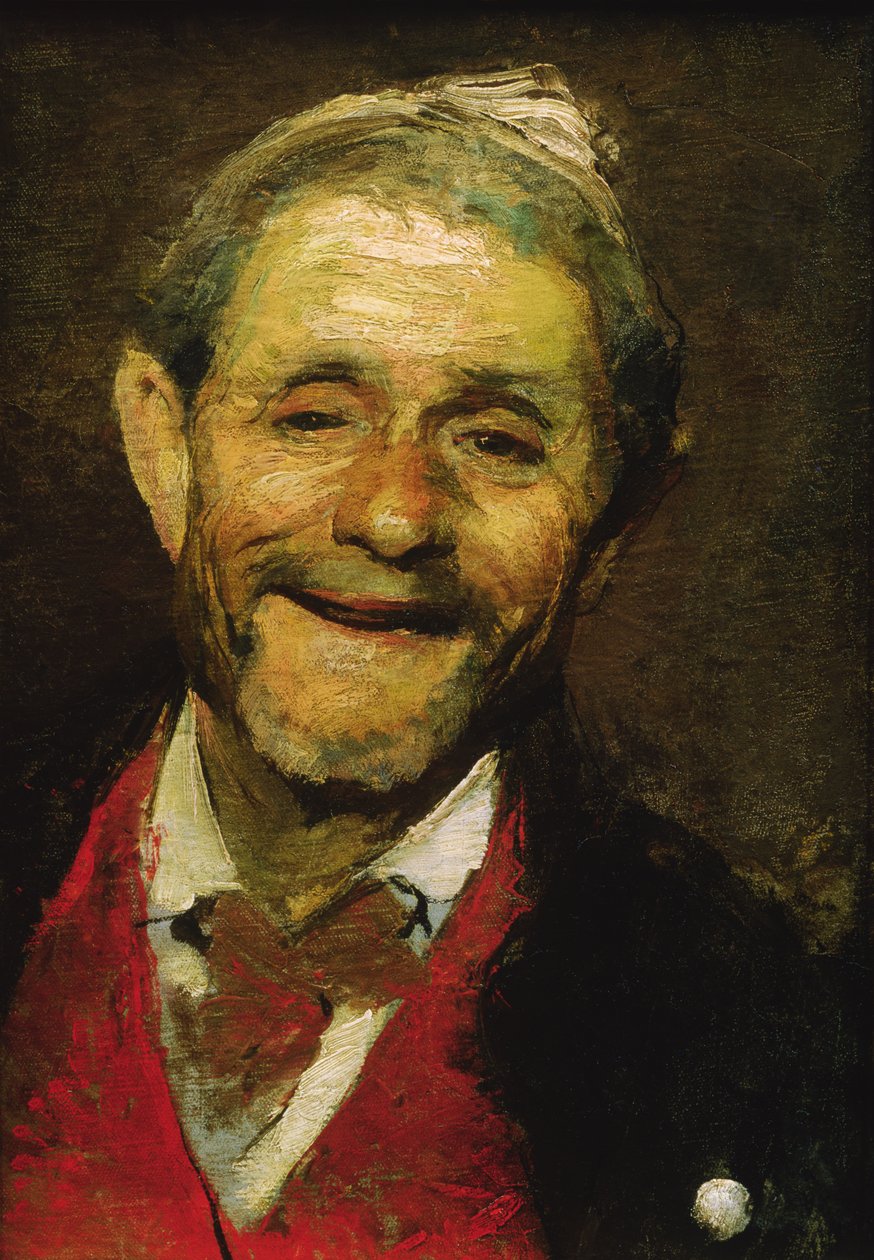 Lachender alter Mann, 1881 von Alexander Beridze