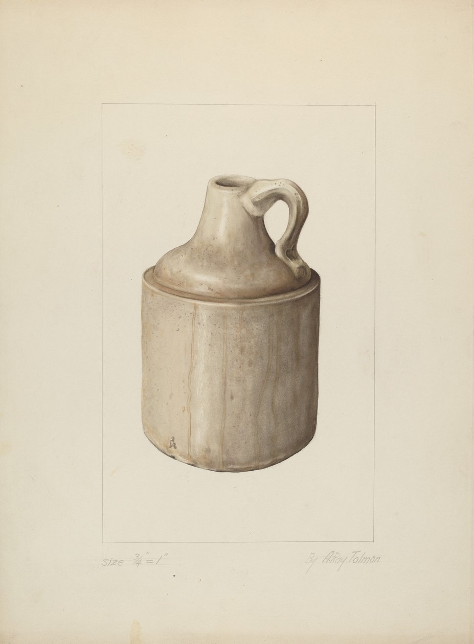 Ein-Gallonen-Krug von A.R. Tolman