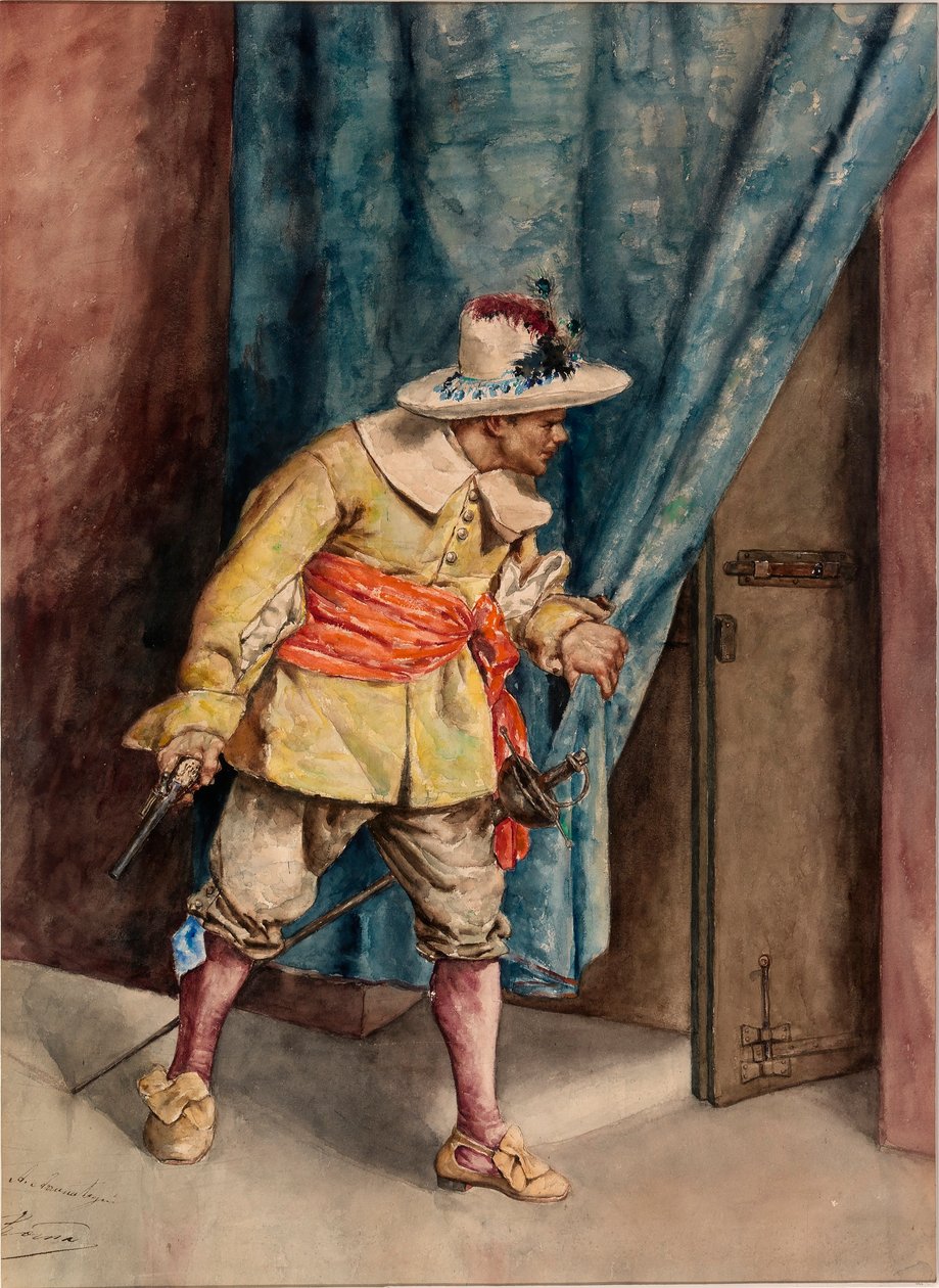 Musketier auf Wache von A. Arrunategin