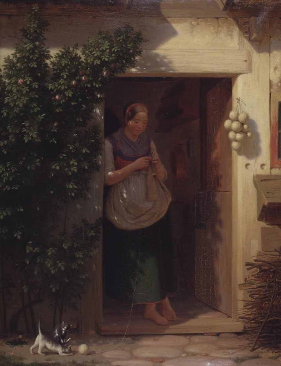 Ein Bauernmädchen von A. Dorph