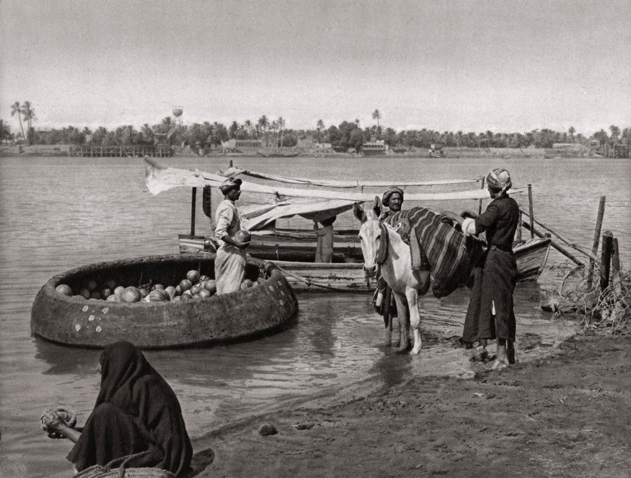 Transport im Irak, 1925 von A. Kerim