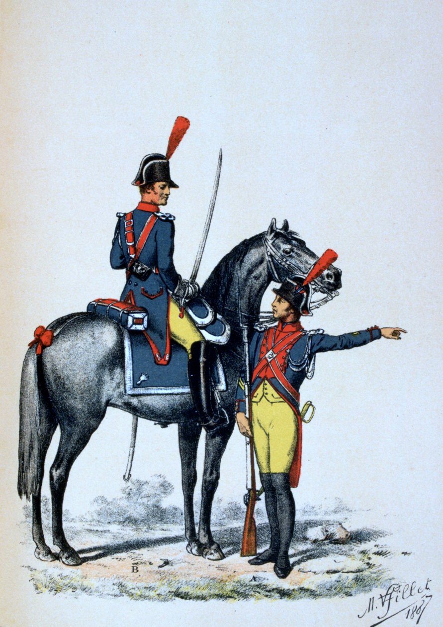 Kaiserliche Gendarmerie von Paris, 1813-1887 von A. Lemercier