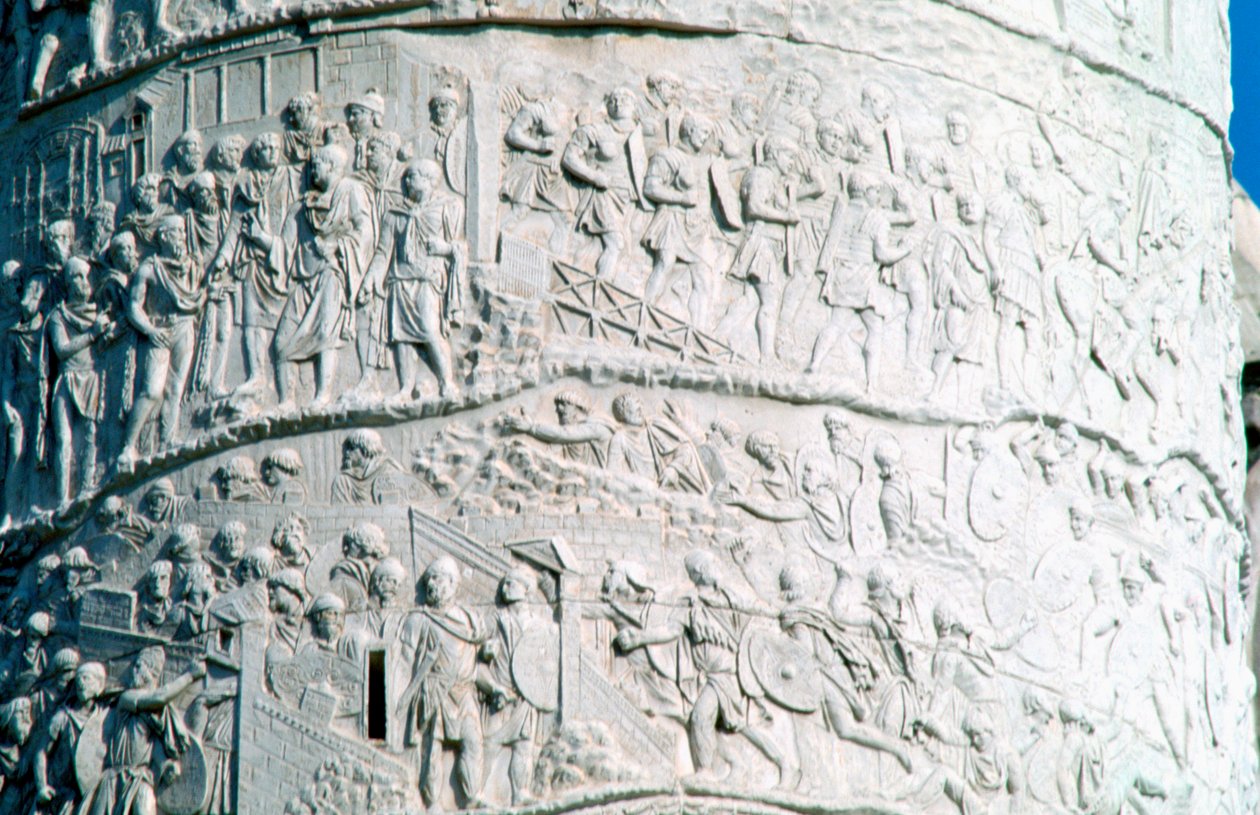 Trajanssäule, Rom, Italien von A. Lorenzini
