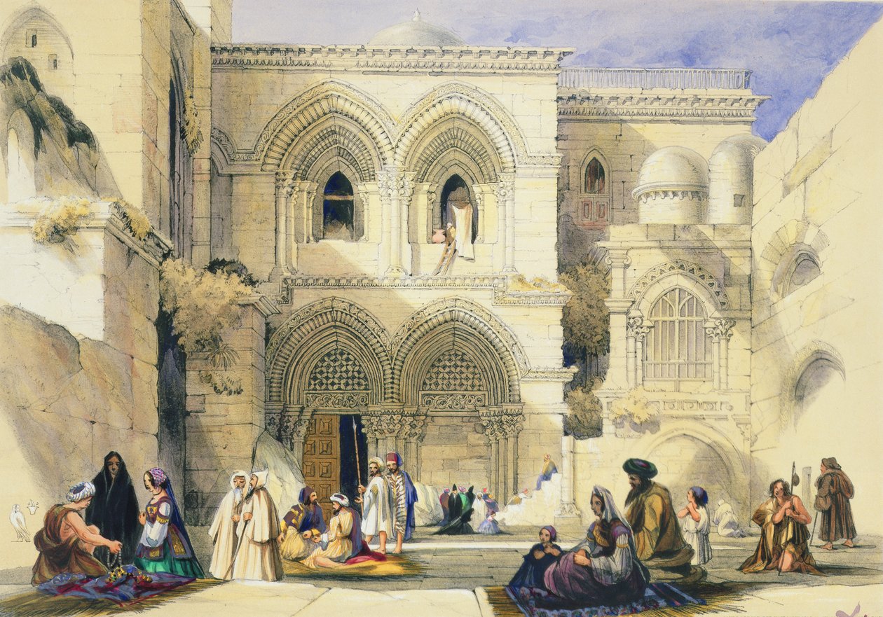 Heiliges Grab in Jerusalem von A. Margaretta Burr