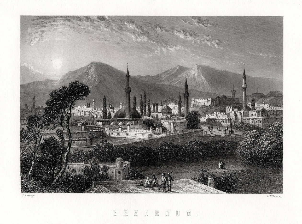 Erzurum, Türkei, 1883 von A. Willmore