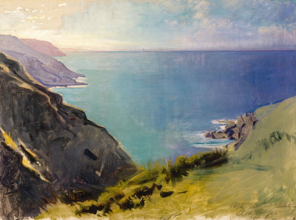 Cornische Landspitzen von Abbott Handerson Thayer