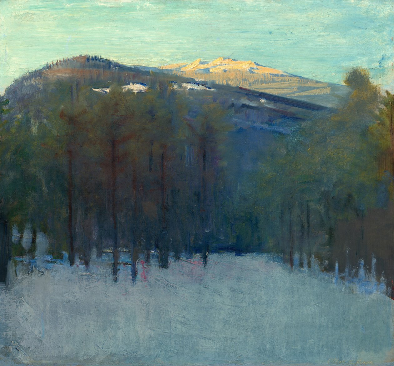 Mount Monadnock von Abbott Handerson Thayer
