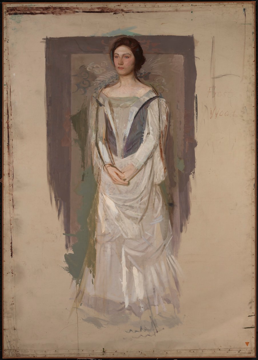 Stehende Frau von Abbott Handerson Thayer