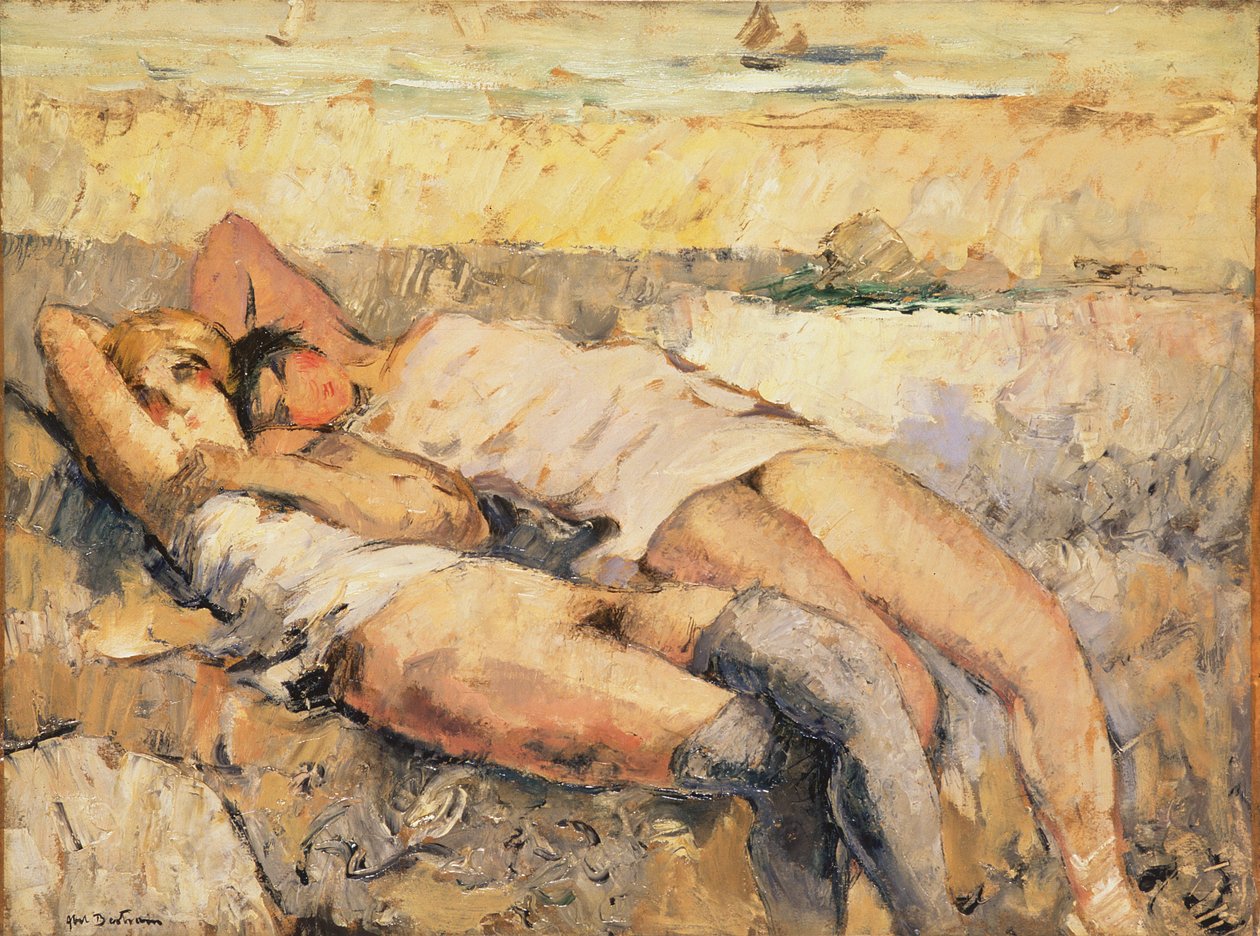 Zwei Freunde, ca. 1925 von Abel Bertram