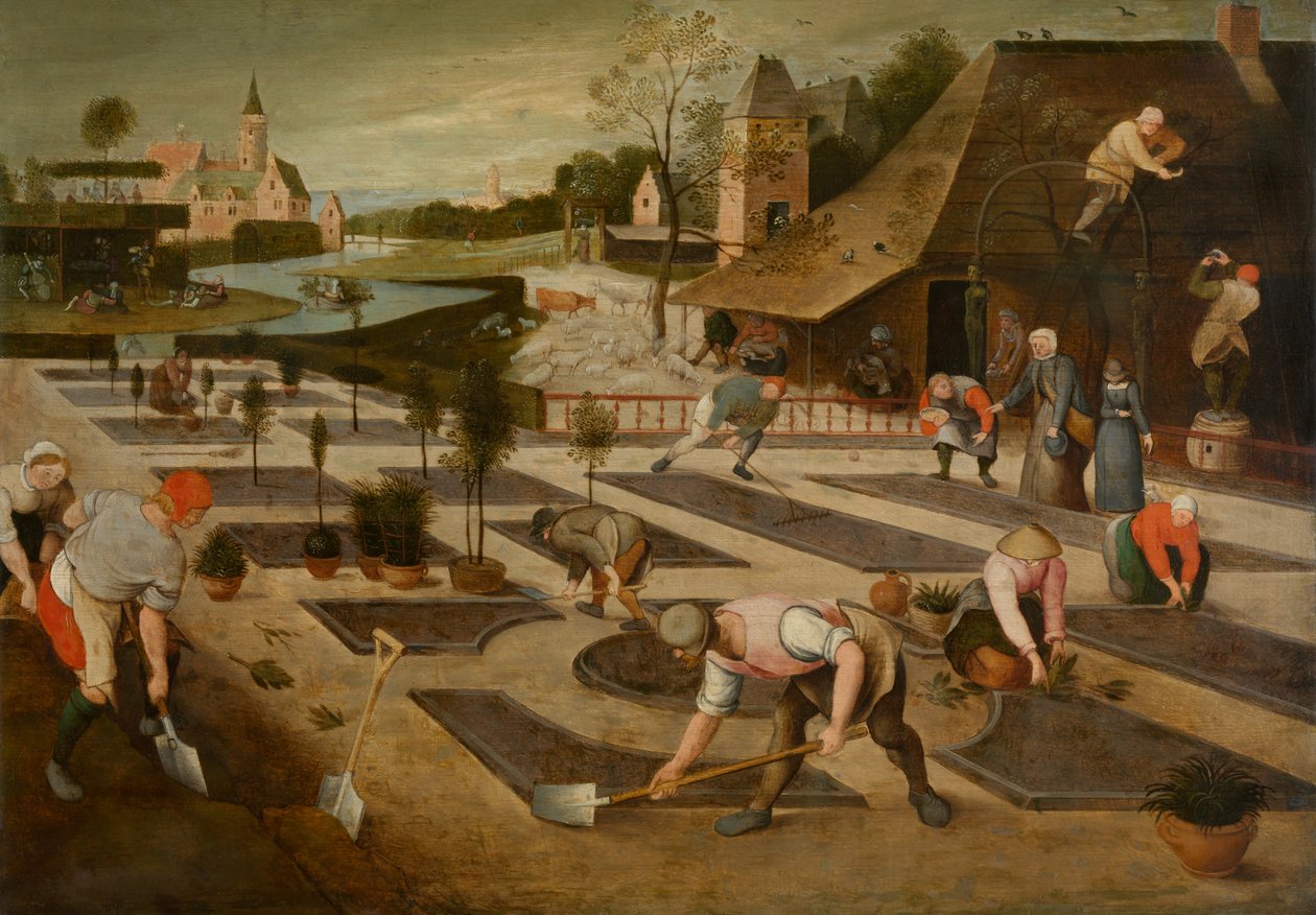 Frühling von Abel Grimmer or Grimer