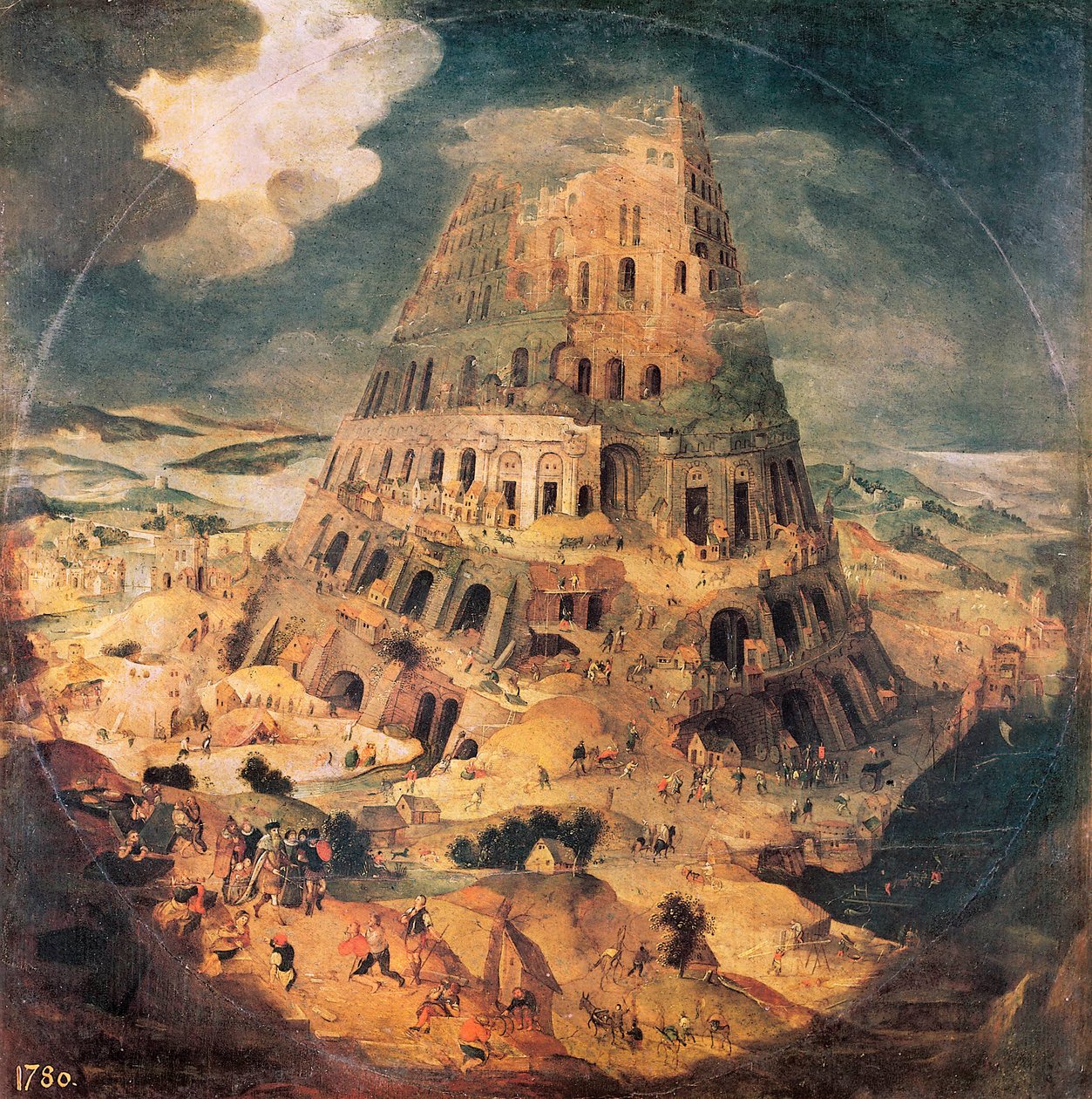 Der Turm von Babel von Abel Grimmer or Grimer
