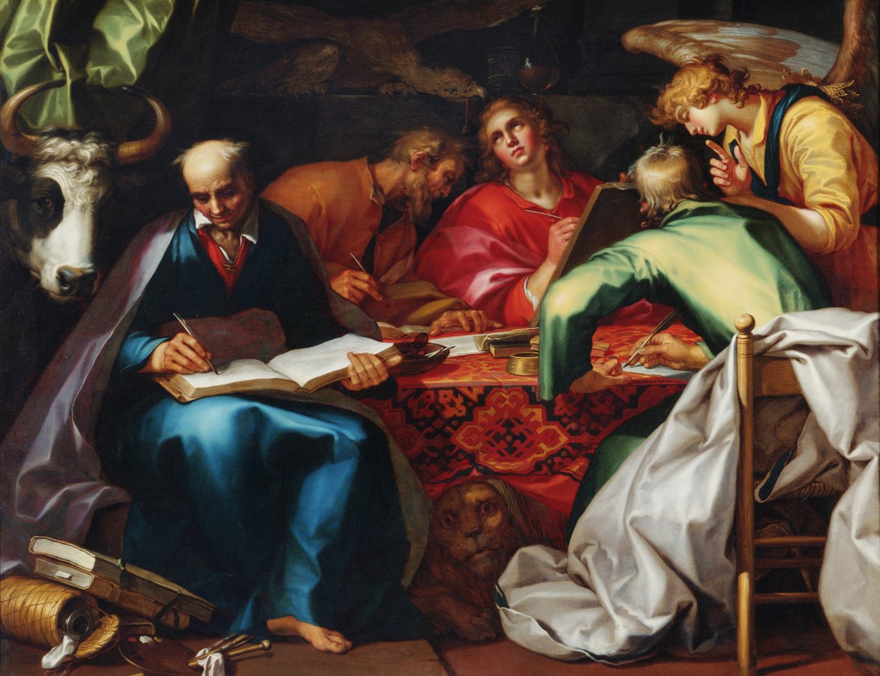 Die vier Evangelisten von Abraham Bloemaert