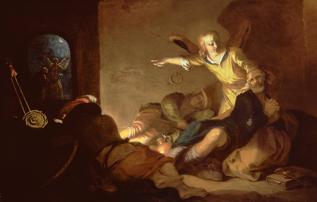 Die Befreiung des Heiligen Petrus von Abraham Bloemaert