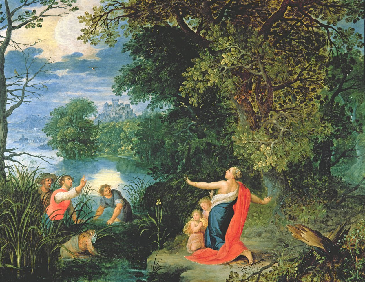 Latona und die Frösche von Abraham Govaerts