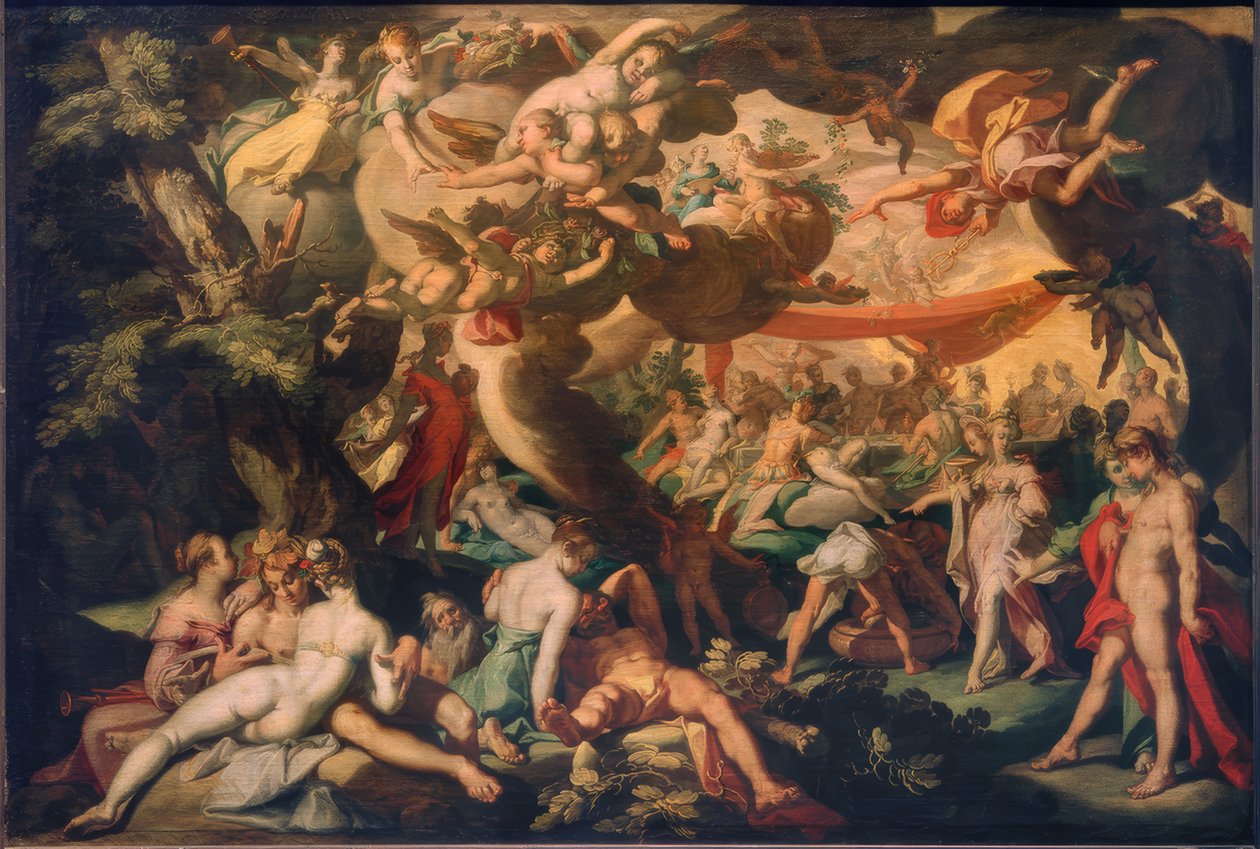 Hochzeit von Peleus und Thetis von Abraham Bloemaert