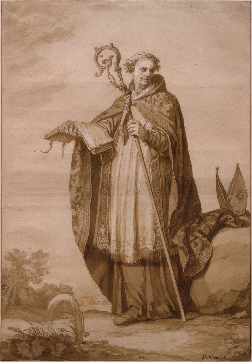Sankt Engelmundus von Abraham Bloemaert