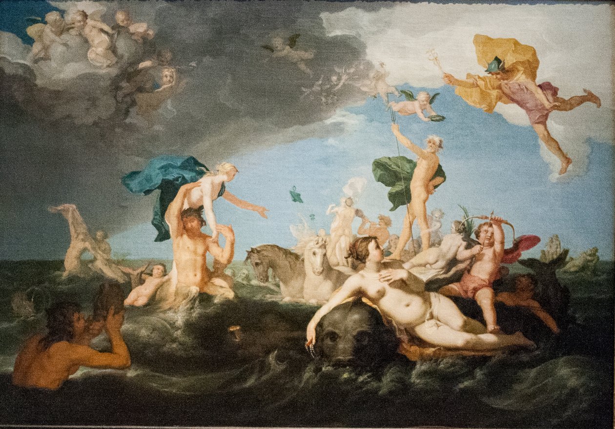Triumphzug des Neptun von Abraham Bloemaert