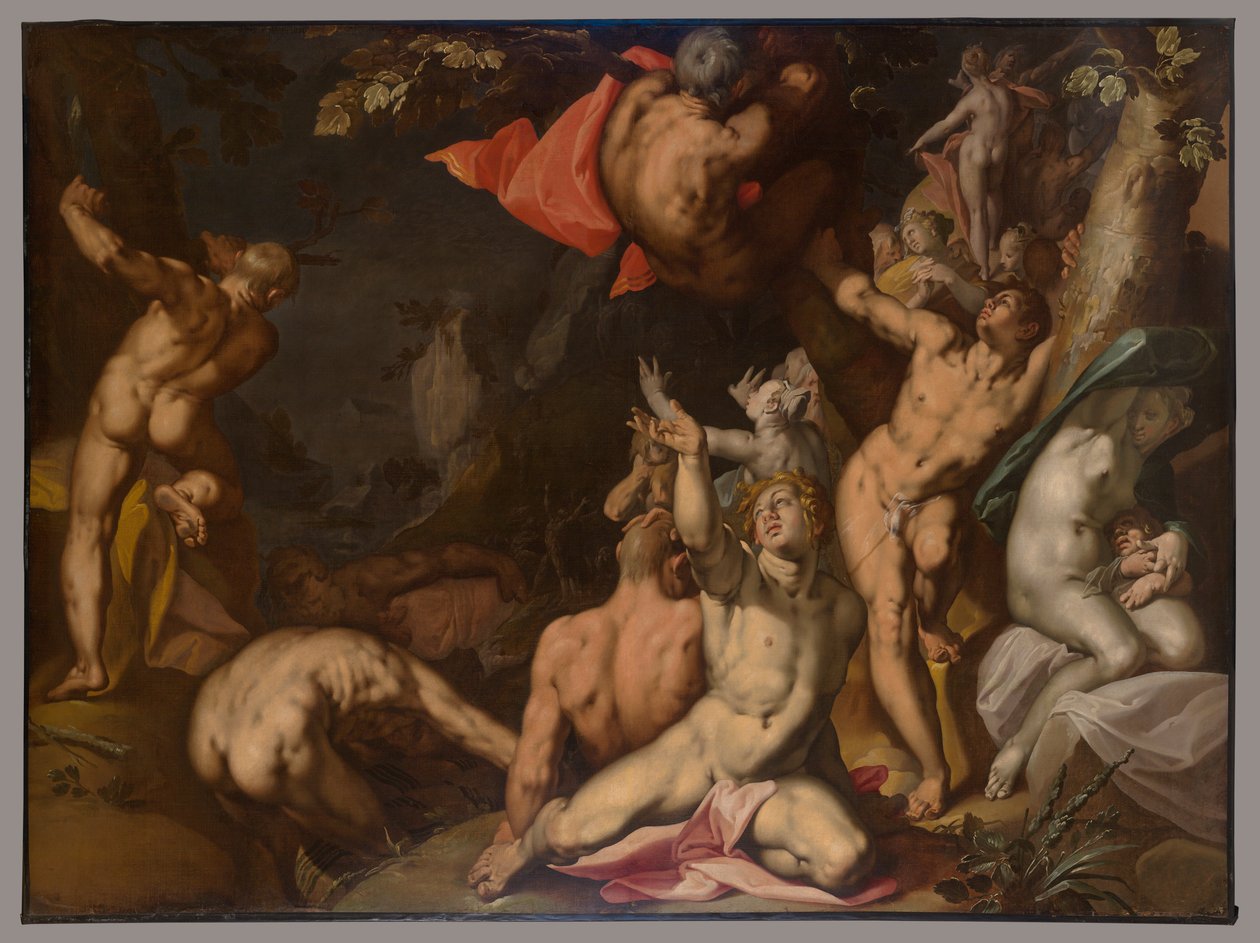 Die Sintflut von Abraham Bloemaert