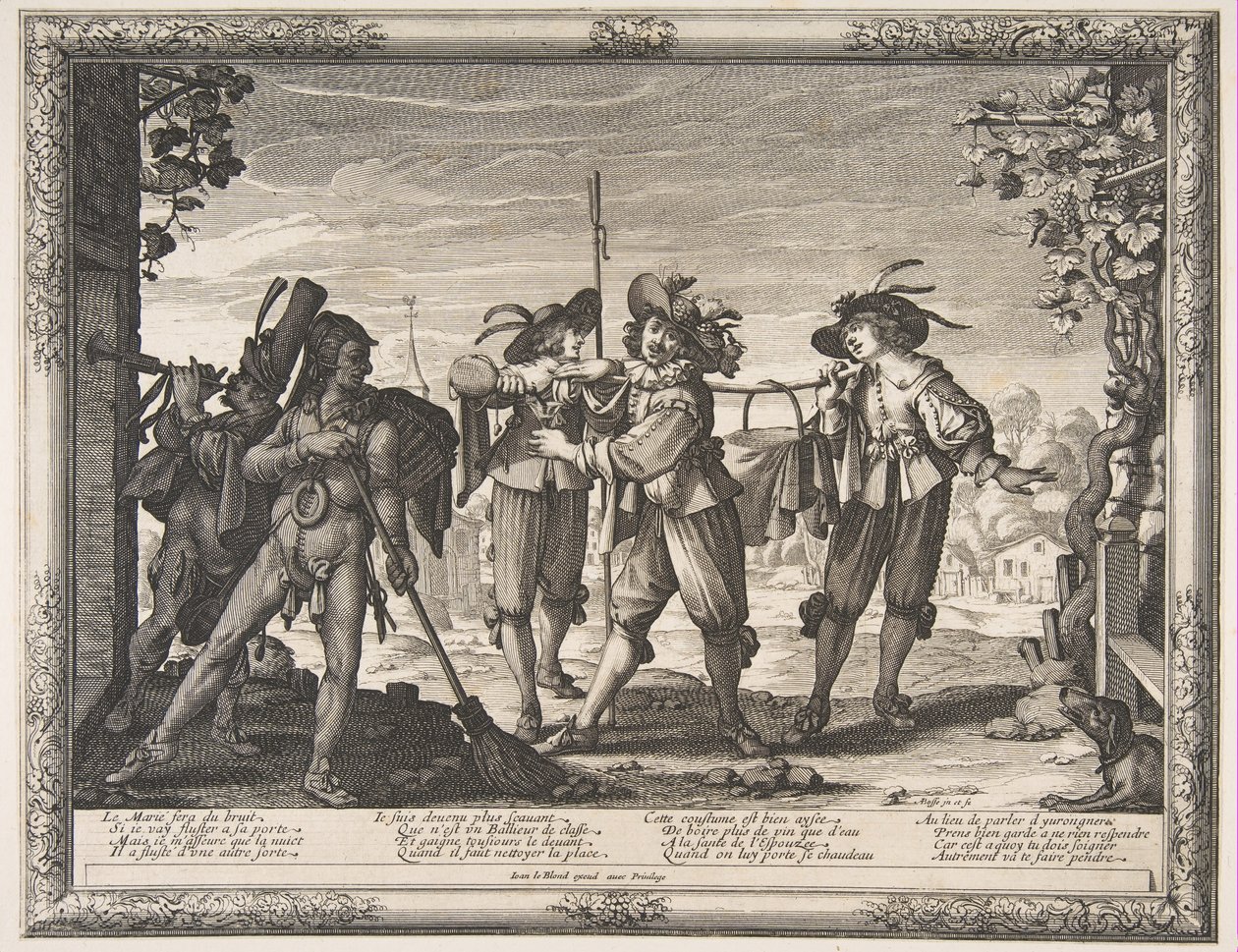 Charivari von Abraham Bosse