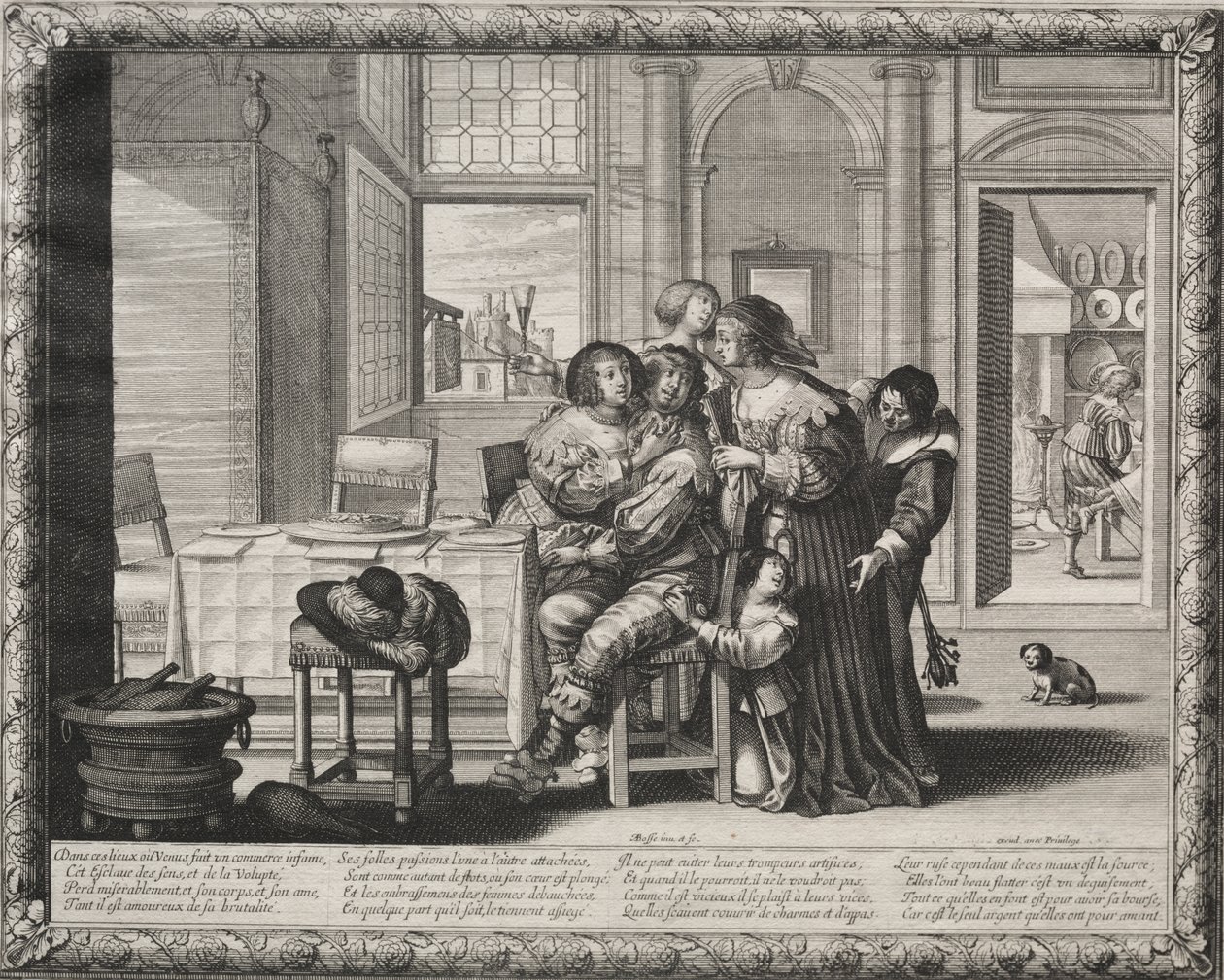 Der verlorene Sohn: Ausschweifendes Leben von Abraham Bosse