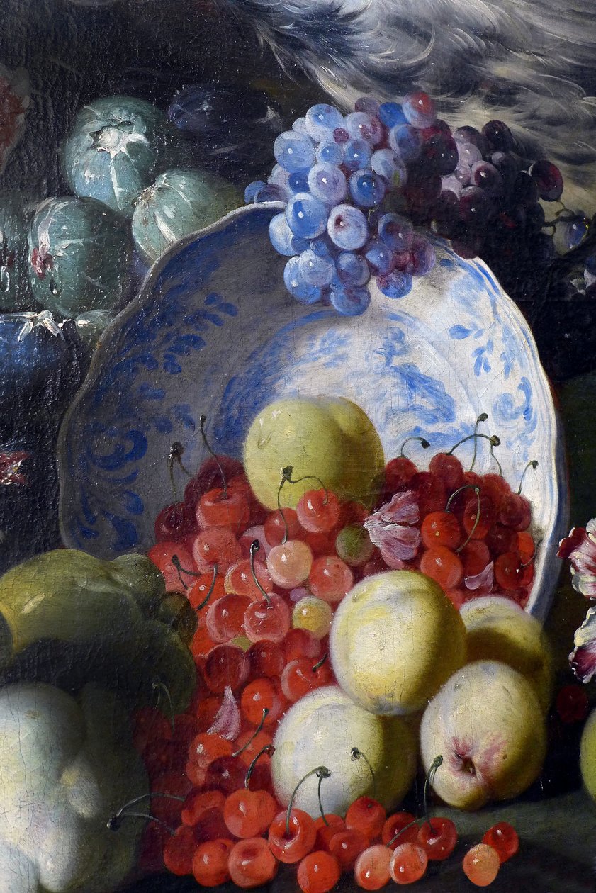 Blumen, Früchte, Vögel von Abraham Brueghel