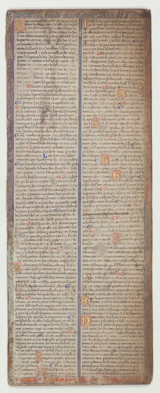 Katalanischer Atlas, Blatt 2, 1375 von Abraham Cresques