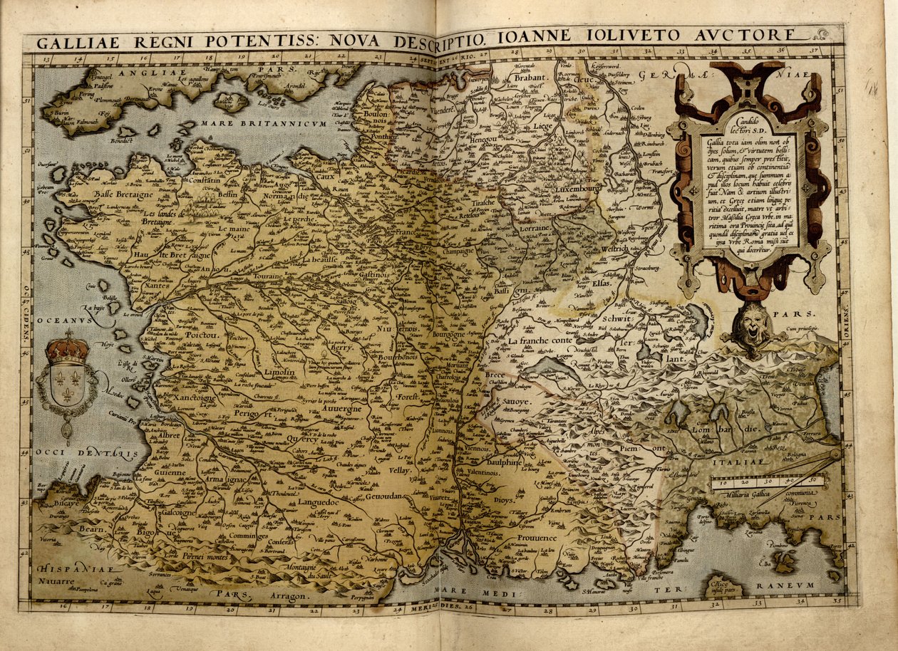 Theatrum orbis terrarum von Abraham; Diesth Ortelius