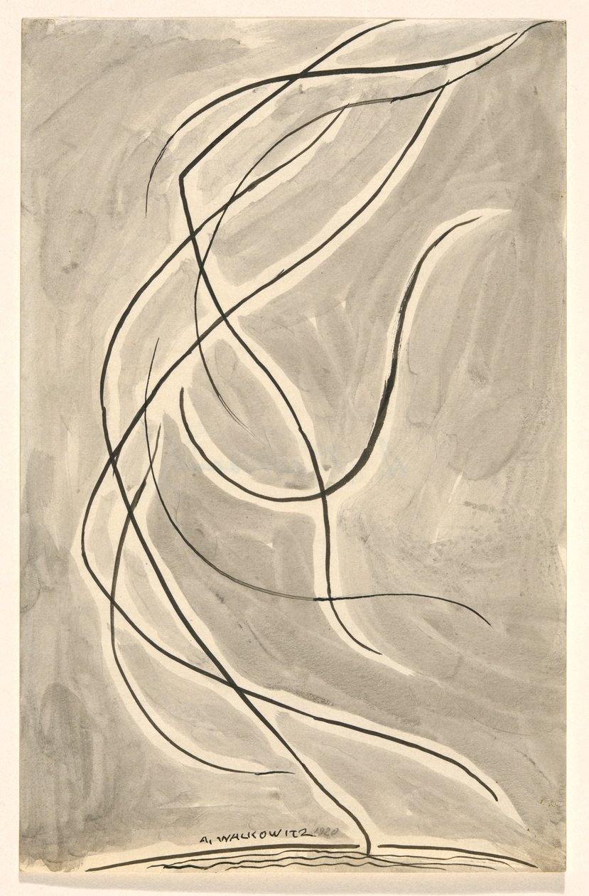 Tanzabstraktion: Isadora Duncan von Abraham Walkowitz