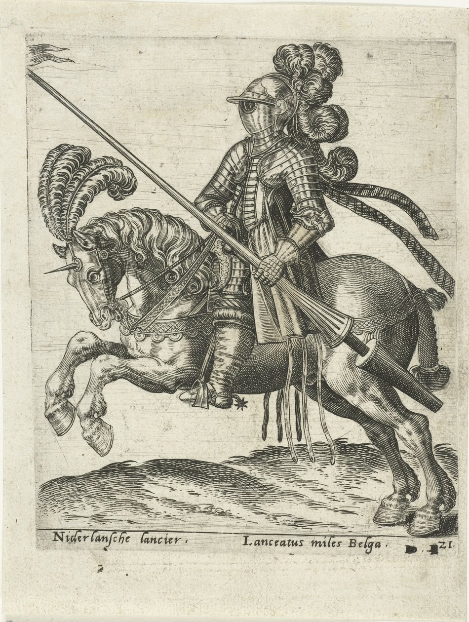 Niederländischer Lanzenreiter von Abraham de Bruyn (attributed to)