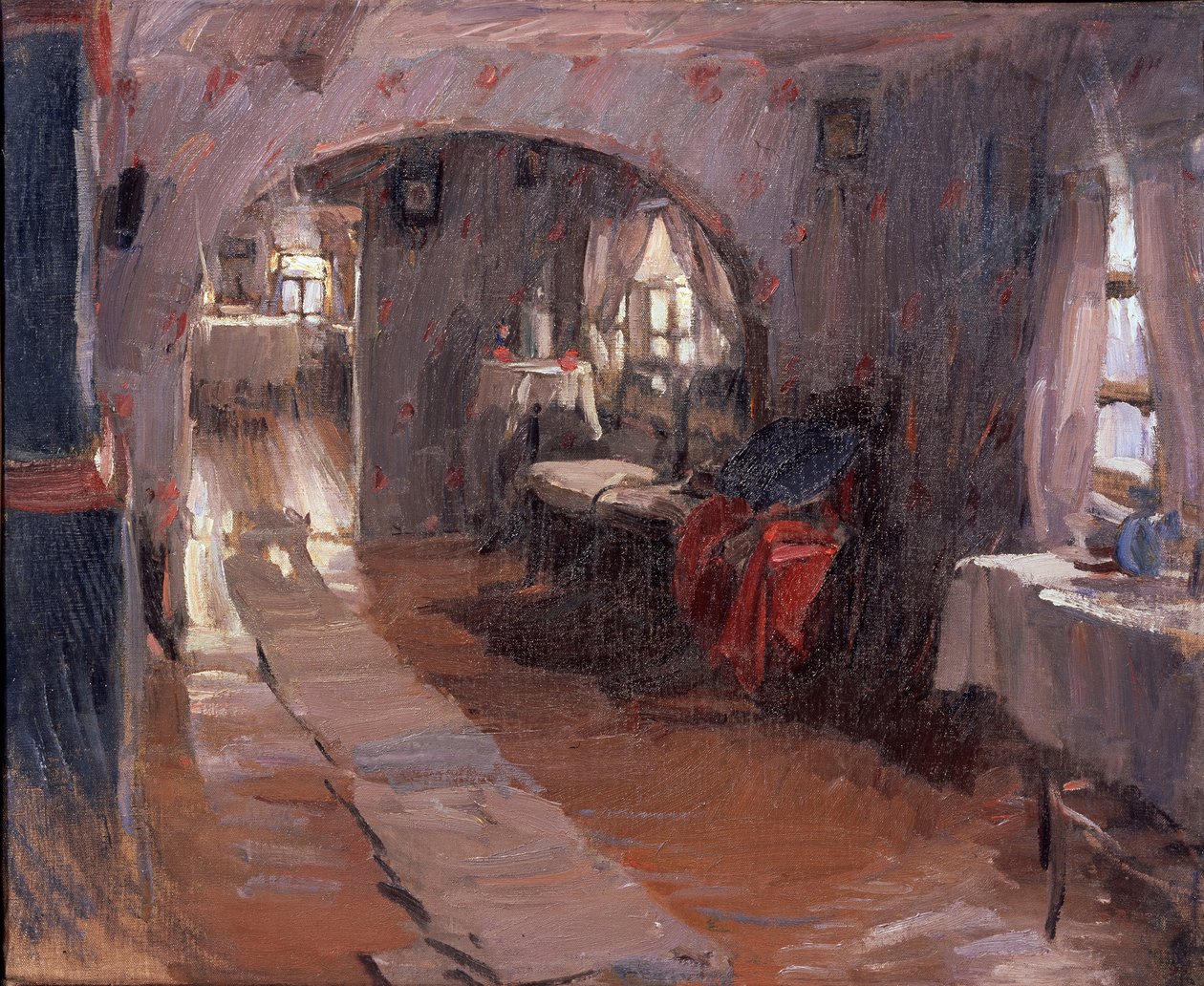 In einem Landhaus, 1914 von Abram Efimovich Arkhipov
