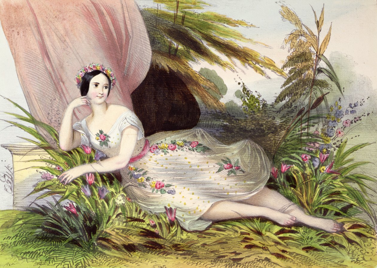 Maria Taglioni (1804-84) in der 