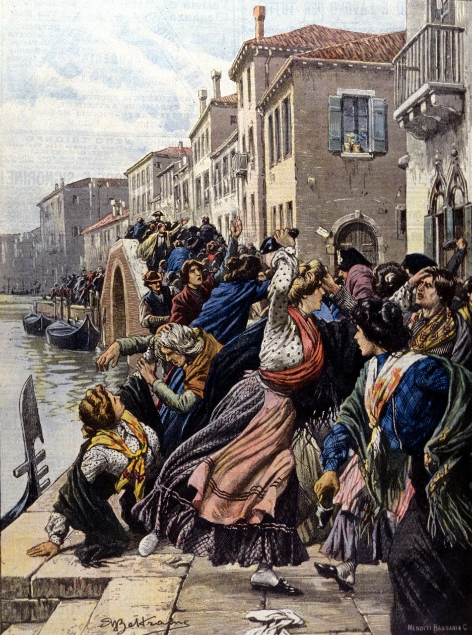 Venedig: Zigarrenstreik von Achille Beltrame