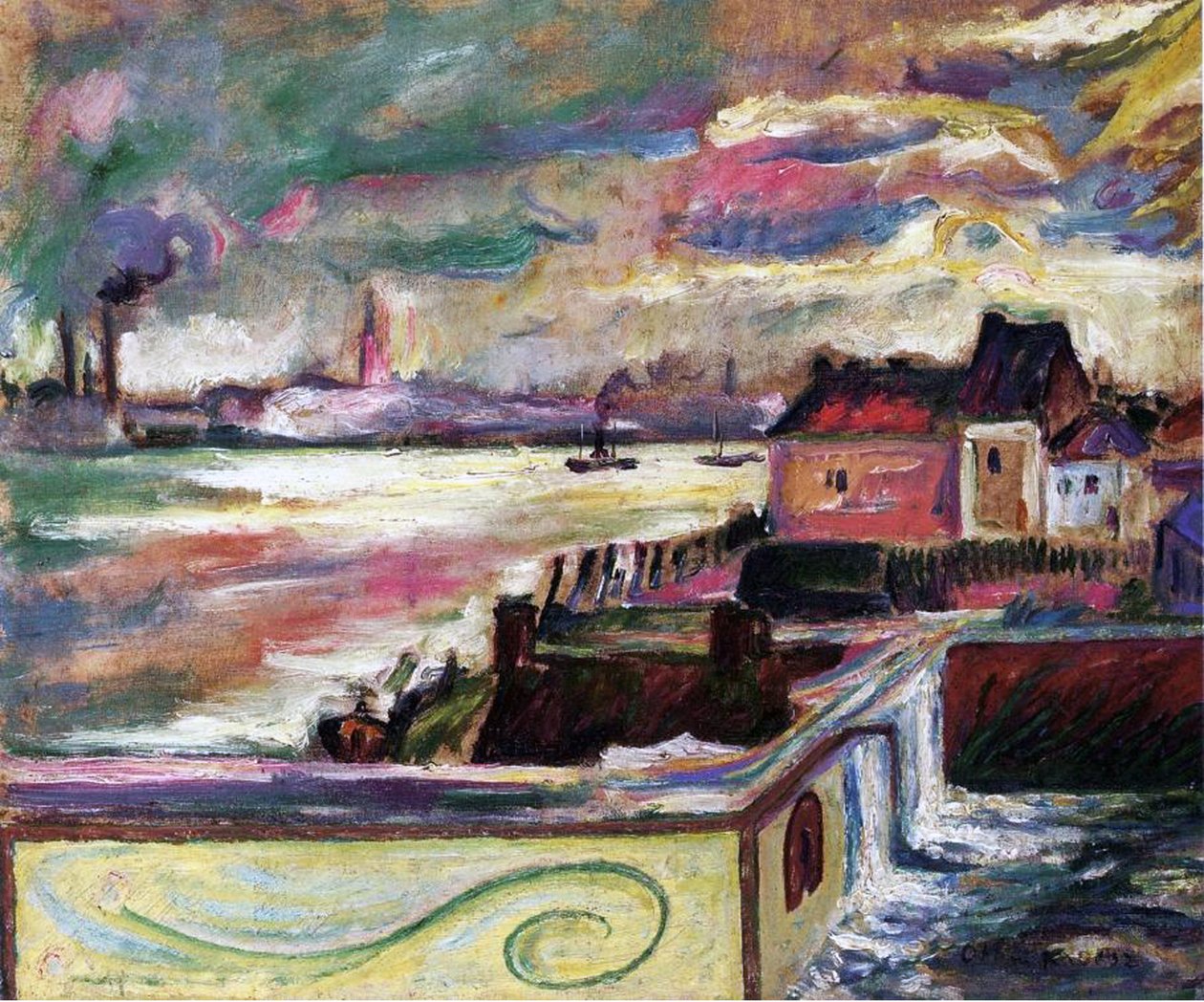 Antwerpen, ca. 1906 von Achille Emile Othon Friesz