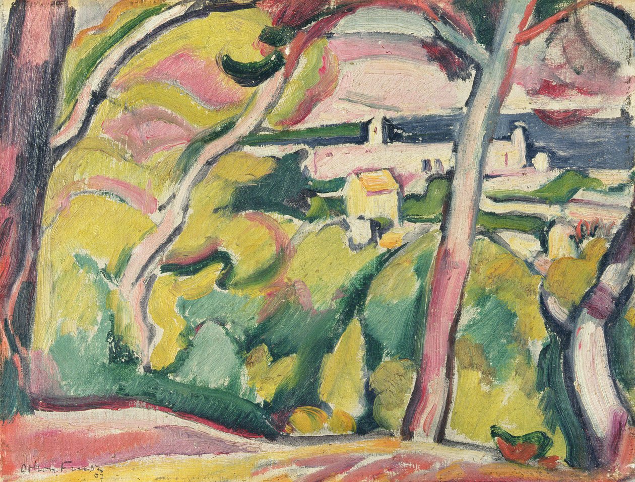 La Ciotat von Achille Emile Othon Friesz