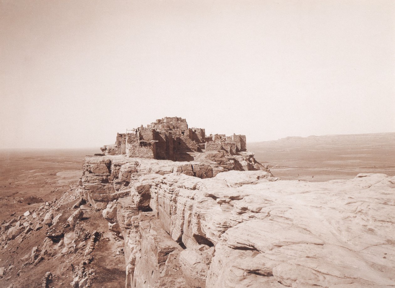 Walpi (Moki-Stadt) von Norden von Adam Clark Vroman