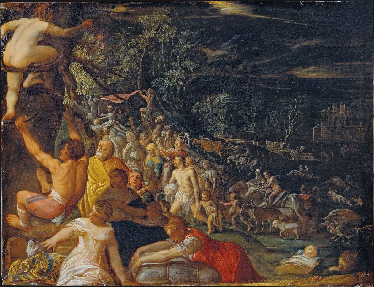 Die Sintflut von Adam Elsheimer