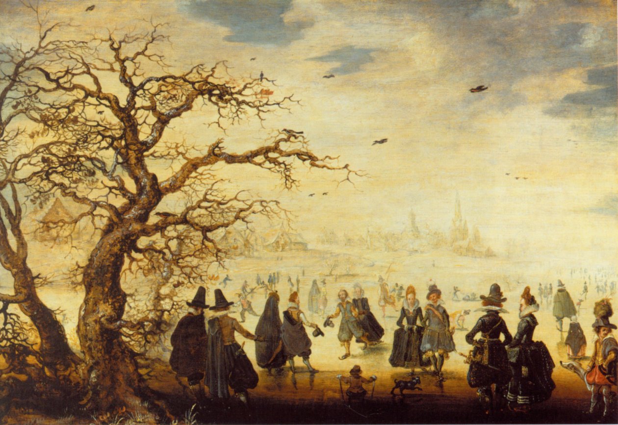 Winterspaß von Adam van Breen