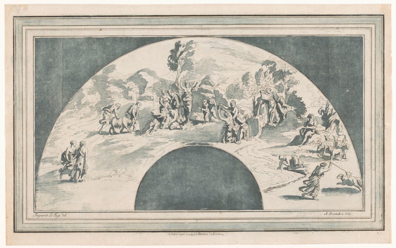 Geburt von Adonis von Adam von Bartsch