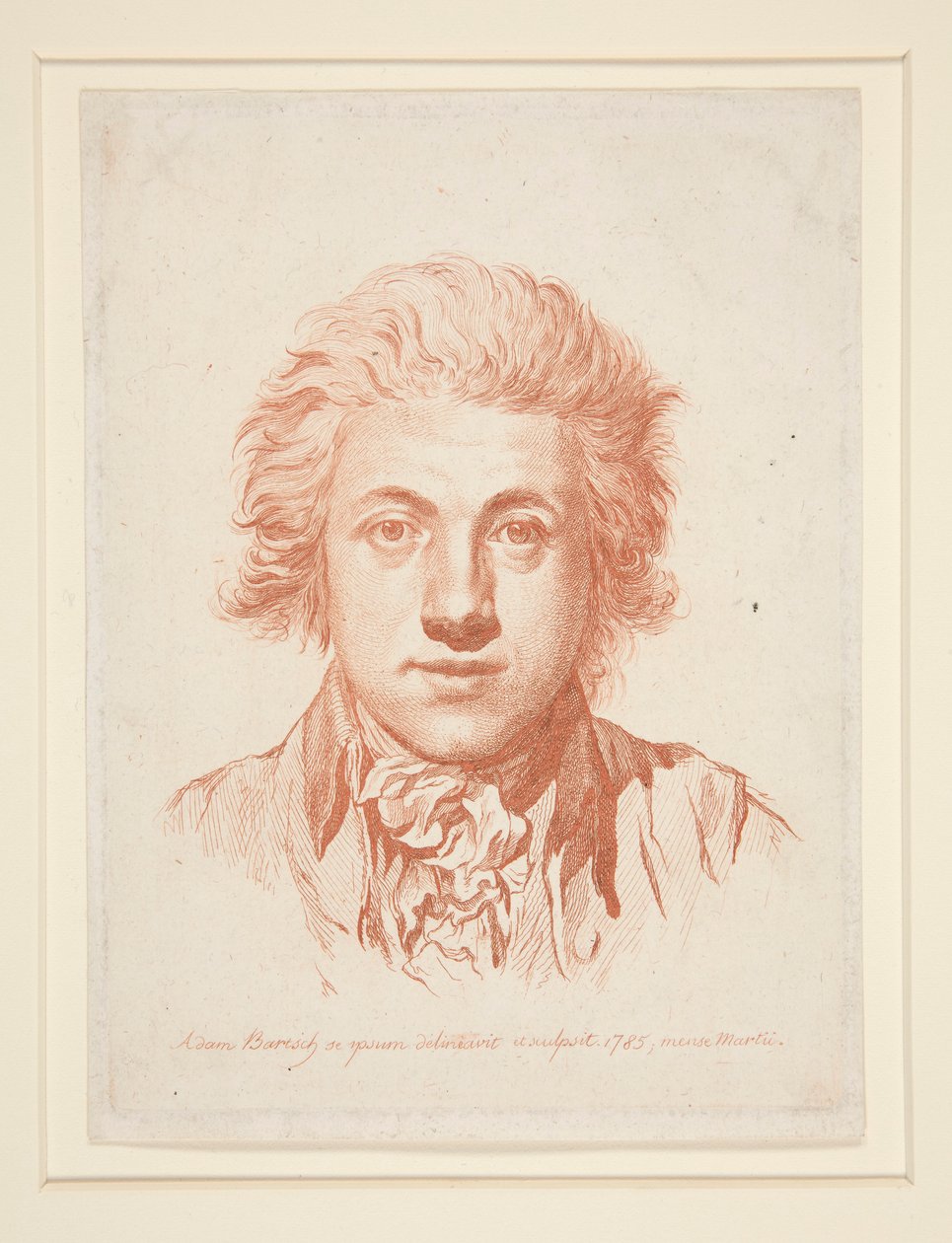 Selbstporträt von Adam von Bartsch