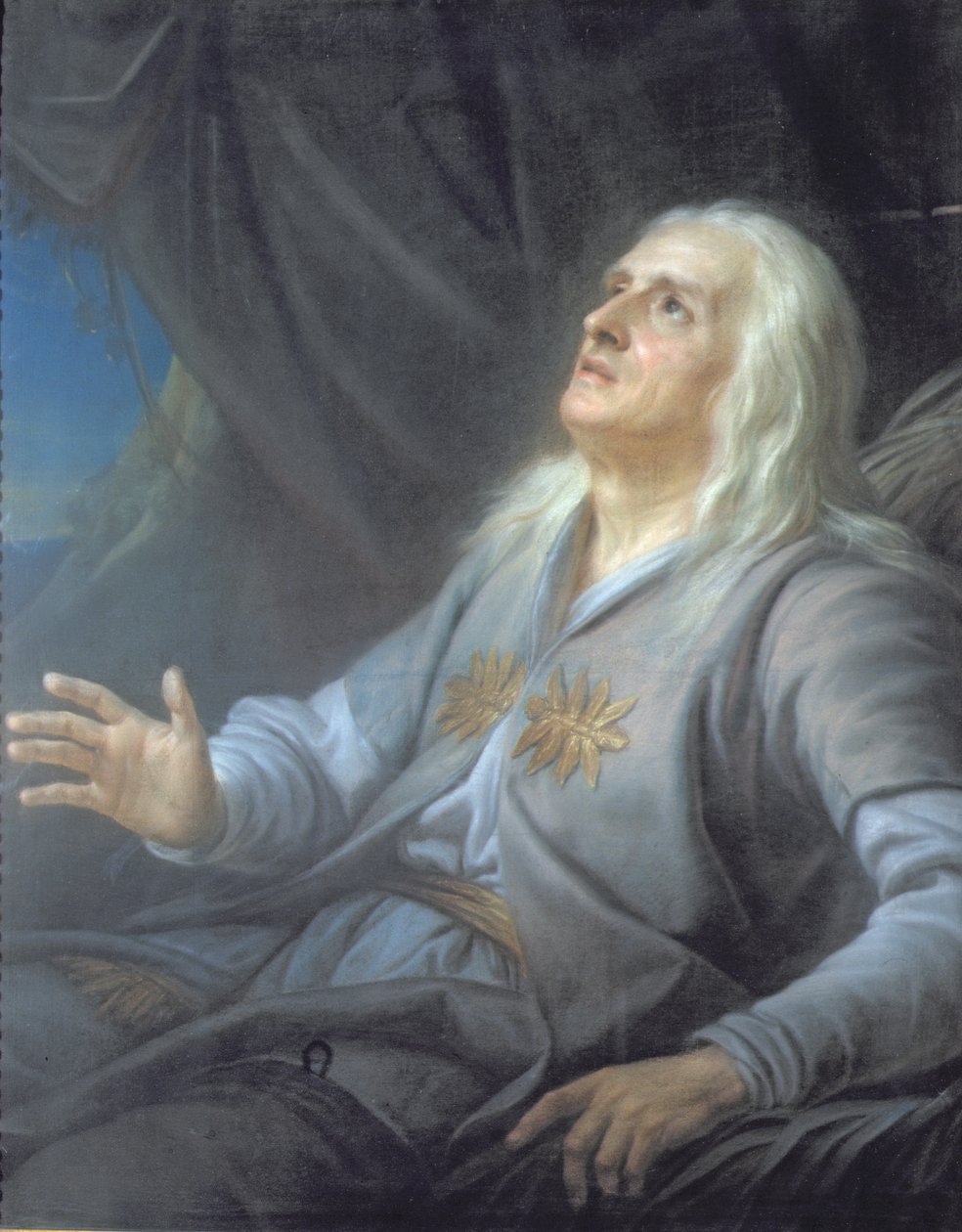 Der Schauspieler J.B. Brizard (1721-91) in der Rolle des 