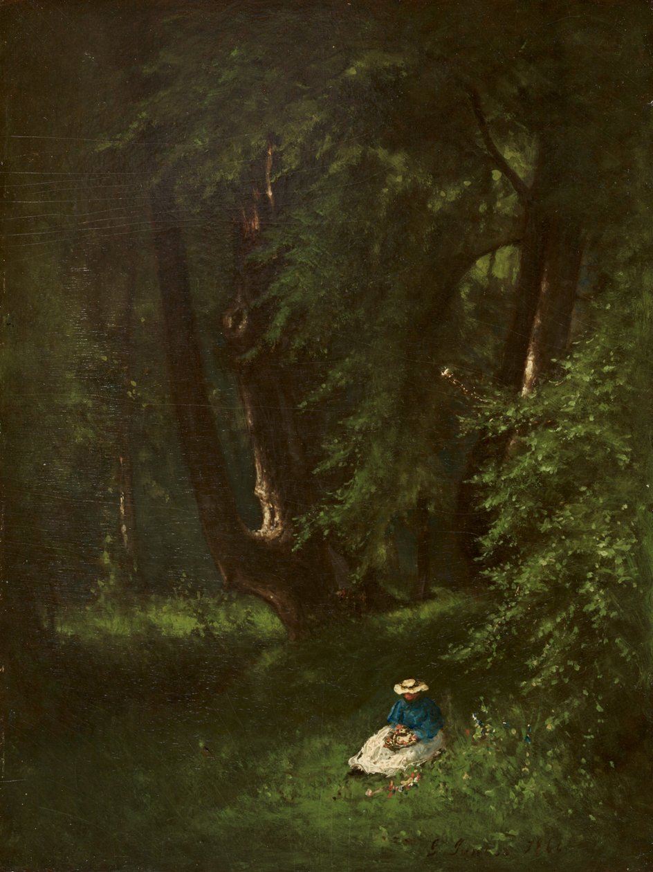 Im Wald von Adlophe Lalauze