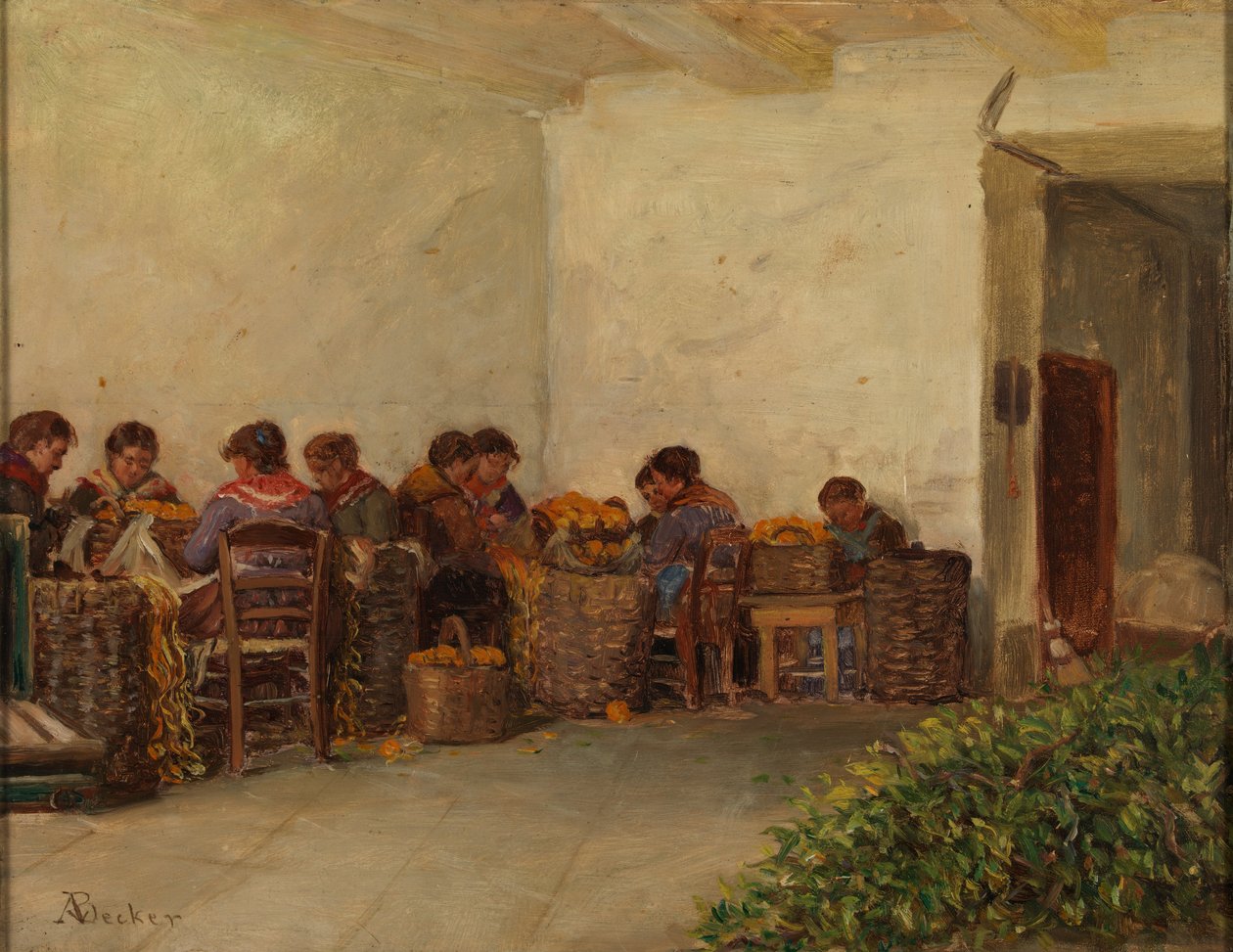 Die ländlichen Frauen von Adolf von Becker