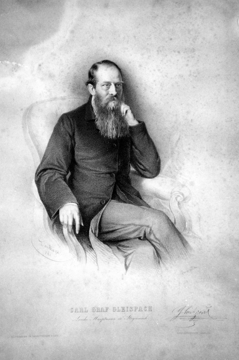 Karl Josef von Gleispach von Adolf Dauthage
