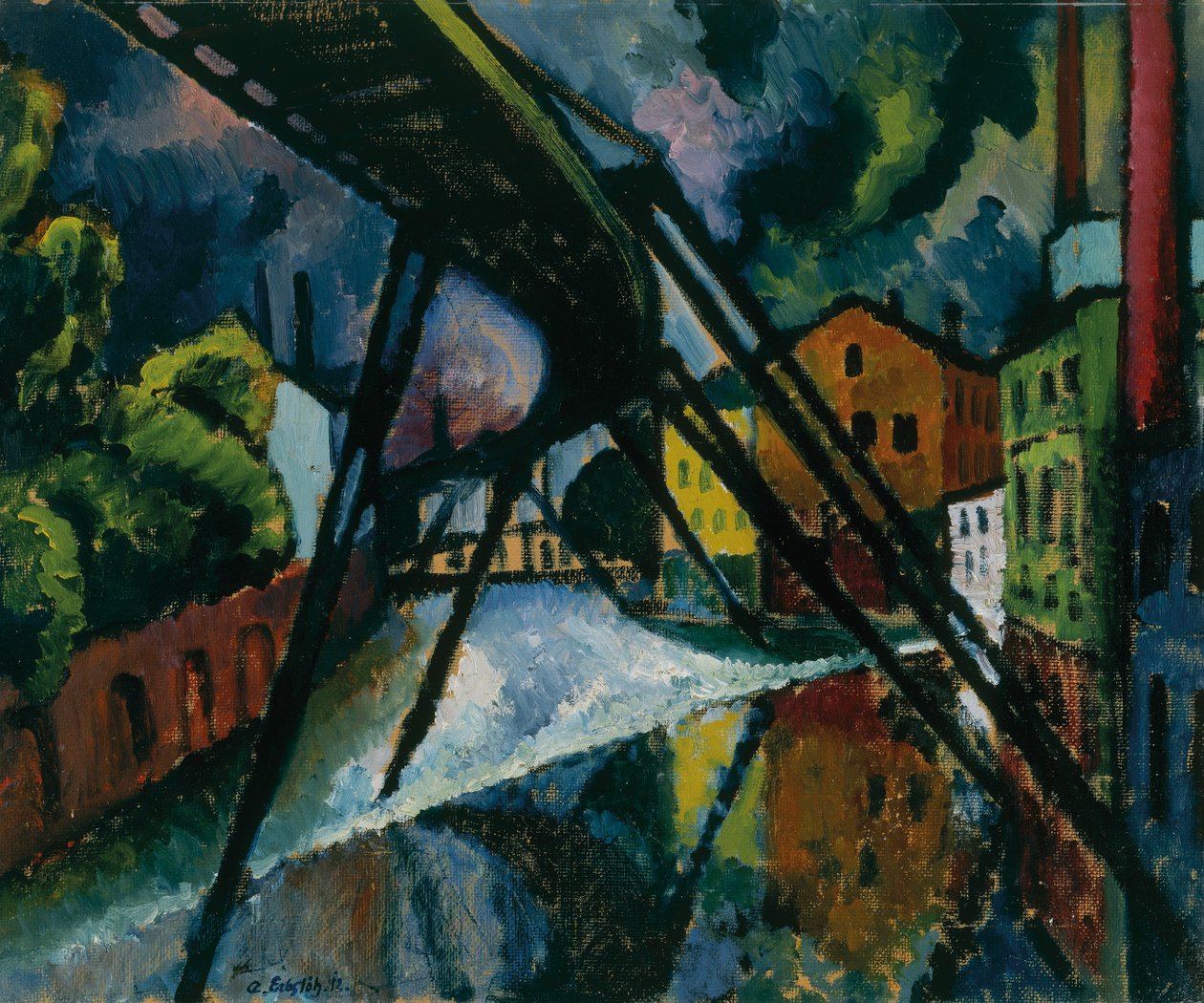 Schwebebahn von Adolf Erbslöh