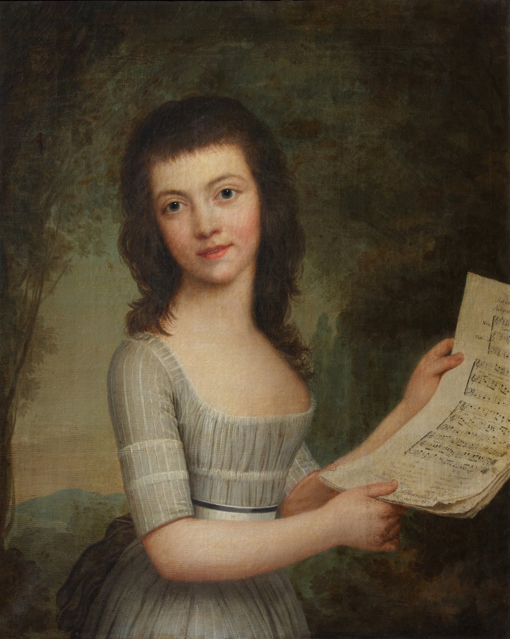 Porträt von Mademoiselle Wittfooth, 1789 von Adolf Ulrich Wertmuller