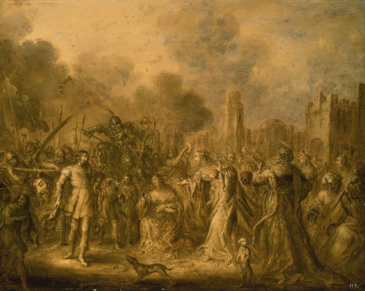 Triumph von David von Adolf van der Venne