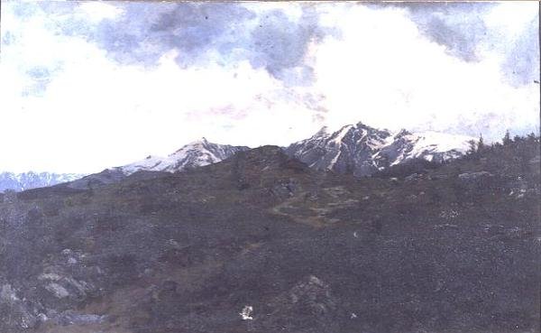 Auf alpinen Weiden von Adolf von Meckel