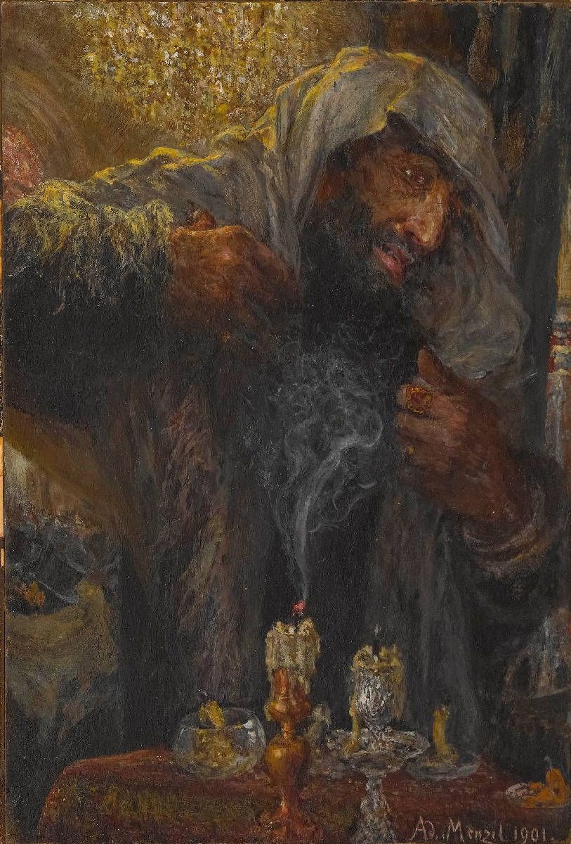 Ende des Versöhnungsfestes von Adolph Menzel
